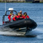 RIB SpeedBoat Tour that is departuring from Stockholm City to the Archipelago