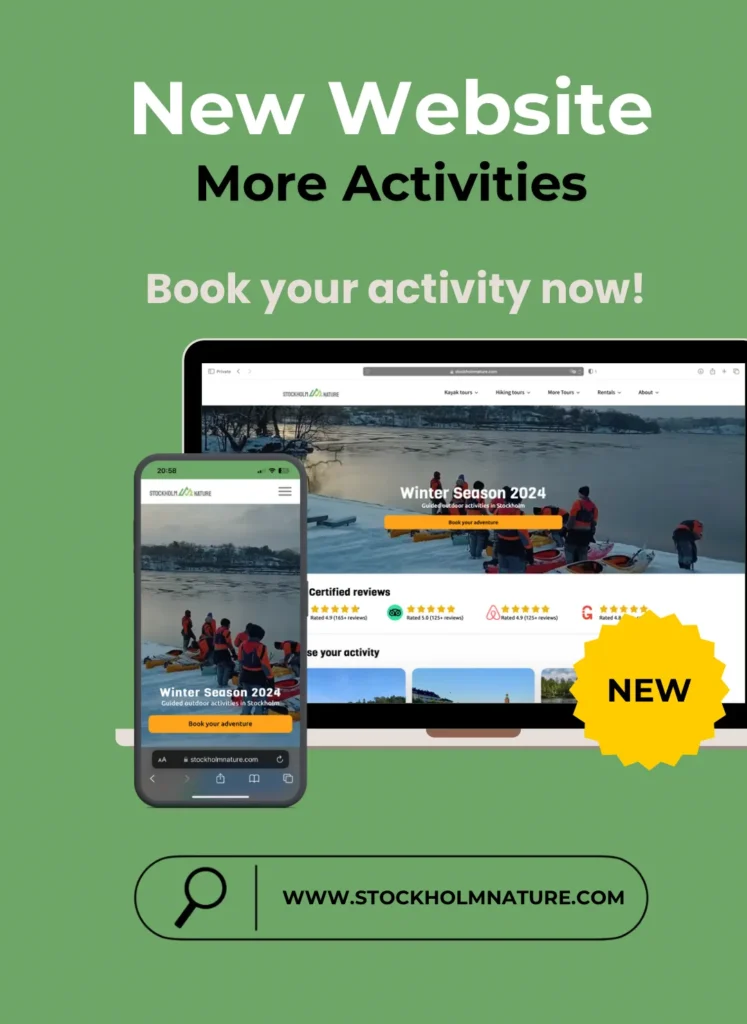 Stockholm Nature: New Website with More Tours