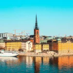 Vue sur Gamla Stan, prise lors d'une visite guidée à Stockholm